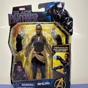 Marvel Shuri Figure with Black, Brown & Blue Accents